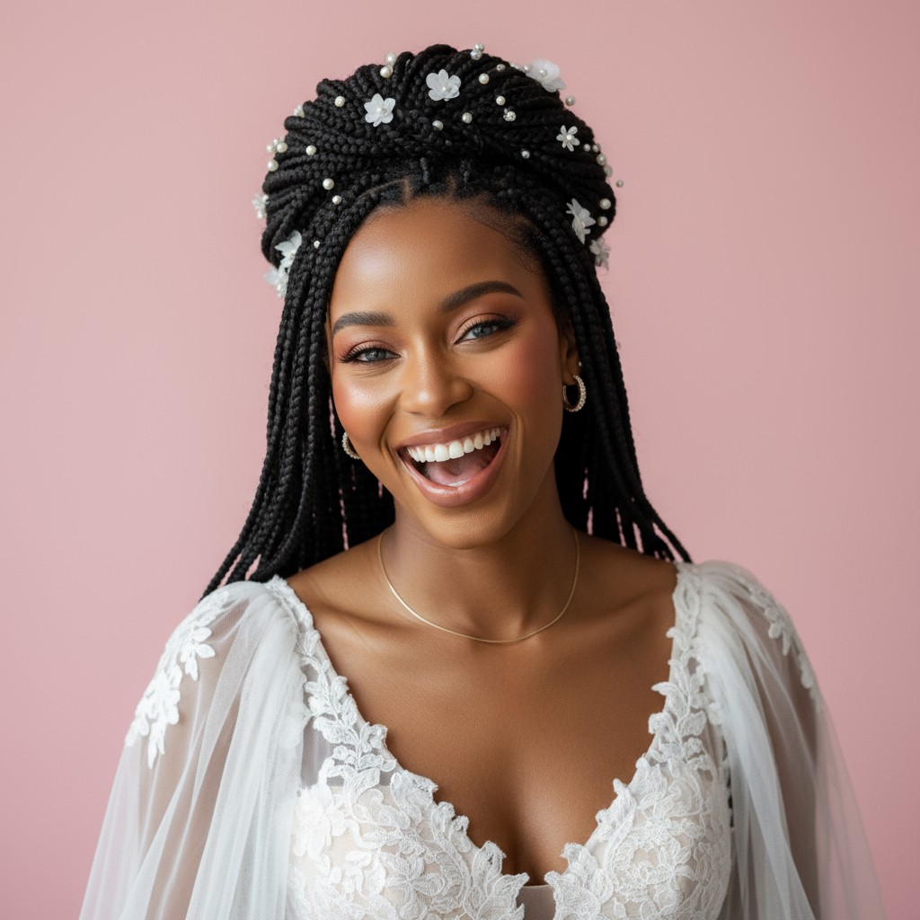 Large Box Braids Ideas